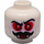 LEGO White Vampire Knight Head (Recessed Solid Stud) (3274 / 105602)
