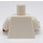 LEGO Blanco Vitruvius Torso Robe con Largo Gold Cuello Patrón (973)