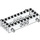 LEGO White Wagon Bottom 4 x 10 x 1.3 with Side Pins (30643)