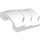 LEGO White Wedge 3 x 4 with Stepped Sides (66955)