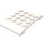 LEGO blanc Coin 4 x 6 x 0.7 Double (32739)
