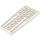 LEGO blanc Coin assiette 4 x 9 Aile sans encoches pour tenons (2413)
