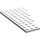 LEGO Weiß Keil Platte 6 x 12 Flügel Links (3632 / 30355)