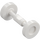 LEGO White Wheels for Trolley / Skateboard (2496 / 88423)