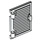 LEGO Wit Venster 1 x 2 x 3 Shutter met Hinges en handvat (60800 / 77092)