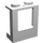 LEGO blanc Fenêtre Cadre 1 x 2 x 2 avec 2 trous en bas (2377)