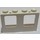 LEGO White Window Frame 1 x 4 x 2 with Solid Studs (4863)