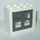 레고 하얀색 Window Frame 2 x 4 x 3 with Dark Stone Gray Window (73148)