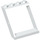 LEGO White Window Frame 4 x 4 x 3 Roof (4447)