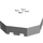 LEGO blanc Pare-brise 6 x 6 Octagonal Canopée avec trou d&#039;axe (2418)