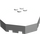 LEGO blanc Pare-brise 6 x 6 Octagonal Canopée sans trou d&#039;axe