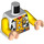 LEGO White Woody Minifig Torso (973 / 76382)