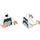 LEGO White Xialing Minifig Torso (973 / 76382)