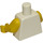 LEGO Blanco Amarillo Futuron Torso (973)