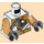 LEGO White Zane (Golden Ninja) Torso (973 / 76382)