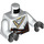 LEGO White Zane ZX Torso Assembly (76382 / 88585)