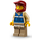 LEGO Wildlife Rescue Boat Driver with Helmet Minifigure