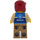 LEGO Wildlife Rescue Boat Driver with Helmet Minifigure