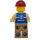 LEGO Wildlife Rescue Driver mit Deckel Minifigur