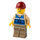 LEGO Wildlife Rescue Driver mit Deckel Minifigur