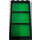 LEGO Fenster 1 x 4 x 6 mit 3 Panes und Transparent Green Fixed Glas (6160)