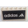 LEGO Voorruit 2 x 6 x 2 met Adidas logo Sticker (4176)