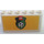 LEGO Windschutzscheibe 2 x 6 x 2 mit LEGO Soccer Logo Aufkleber (4176)