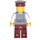 LEGO Winter Holiday Tog Conducter Minifigur