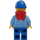 LEGO Winter Holiday Zug Man Minifigur
