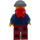 LEGO Winter Village Musician mit Schal Minifigur