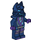 LEGO Wolf Maske Warrior mit Dark Blau Maske und Schulterpanzer Minifigur