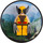 LEGO Wolverine Aimant (851007)