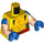 LEGO Wolverine Minifig Torso (973 / 76382)