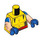 LEGO Wolverine Minifig Torso (973 / 76382)