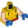 LEGO Wolverine with Blue Legs and Minifig Torso (973 / 76382)