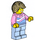 LEGO Woman - Bright Pink Hoodie Minifigure