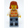 LEGO Woman (Dark Orange Haar) Minifigur