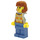 LEGO Woman (Dark Orange Cheveux) Figurine