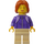 LEGO Woman from Camper Van met Baby Carrier minifiguur