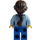 LEGO Woman dans Bright Light Bleu Sweater Figurine