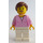 LEGO Woman in Bright Pink Sweater Minifigure