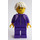LEGO Woman in Dark Purple Tracksuit Minifigure