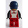 LEGO Žena v Dirt Bike Helma Minifigurka