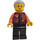 LEGO Vrouw in Floral Shirt Minifiguur