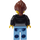 LEGO Woman im Leather Jacket Minifigur