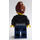 LEGO Vrouw in Leather Jasje met Dark Blauw Poten Minifiguur