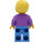 LEGO Woman im Medium Lavender Jacket Minifigur