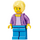 LEGO Mujer en Medium Lavanda Chaqueta Minifigura