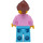 LEGO Femme dans Rose Chemise Minifigurine