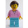 LEGO Femme dans Rose Chemise Minifigurine